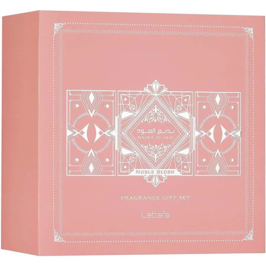 Lattafa Unisex Badee Al Oud 3pcs Edp Gift Set Fragrances 6290362349365