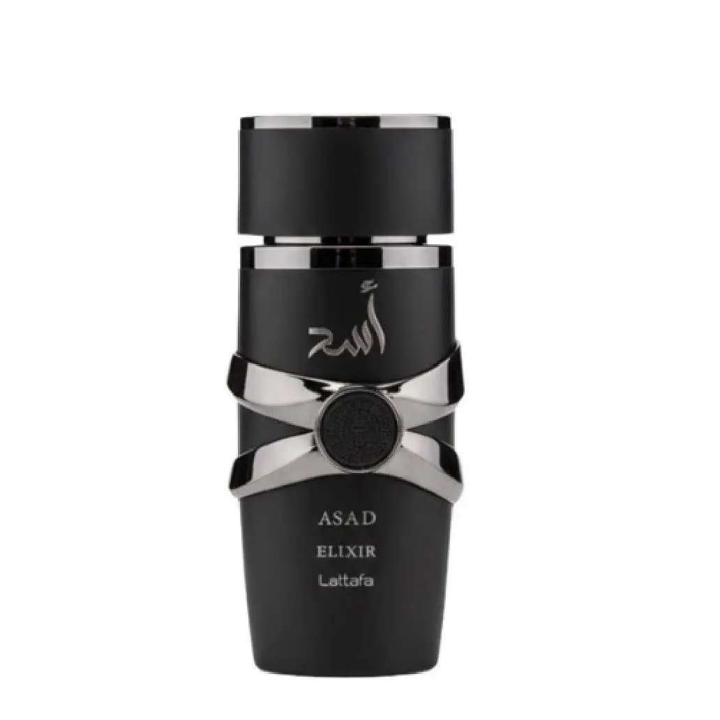 Lattafa Asad Elixir Unisex Fragrance Elixir Perfume Bottle 3.4 oz