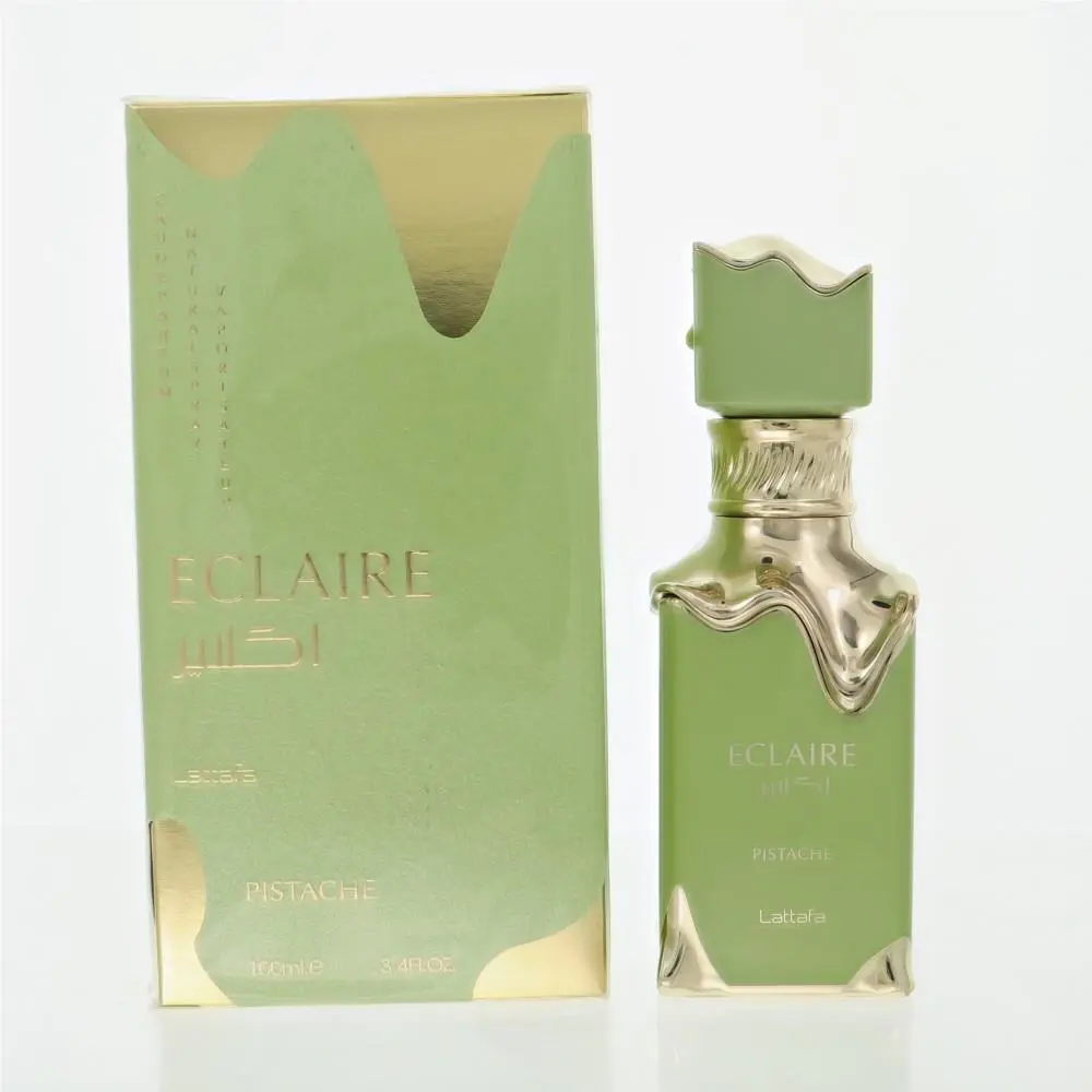 Eclaire Pistache 3.4 Oz Eau De Parfum Spray by Lattafa Box For Women