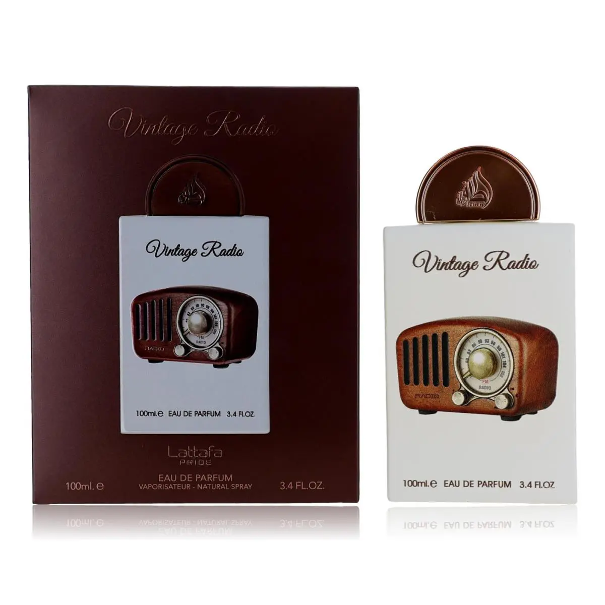 Vintage Radio By Lattafa 3.4 Oz Edp Spray For Unisex