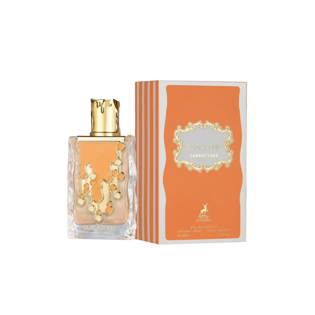 Lattafa Maison Alhambra Sugar Me Carrot Cake Edp Unisex 3.4 Fl Oz – Carrot Cake
