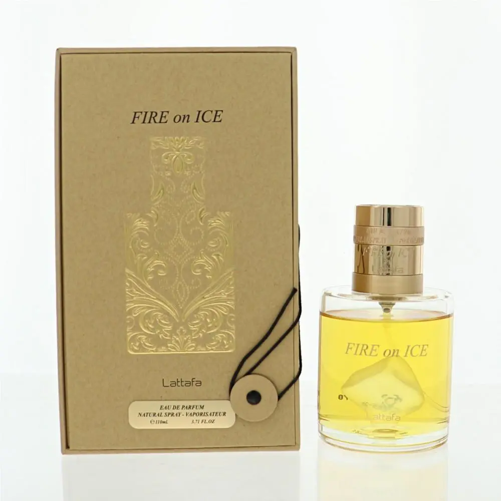 Fire On Ice 3.71 Oz Eau De Parfum Spray by Lattafa Box For Men