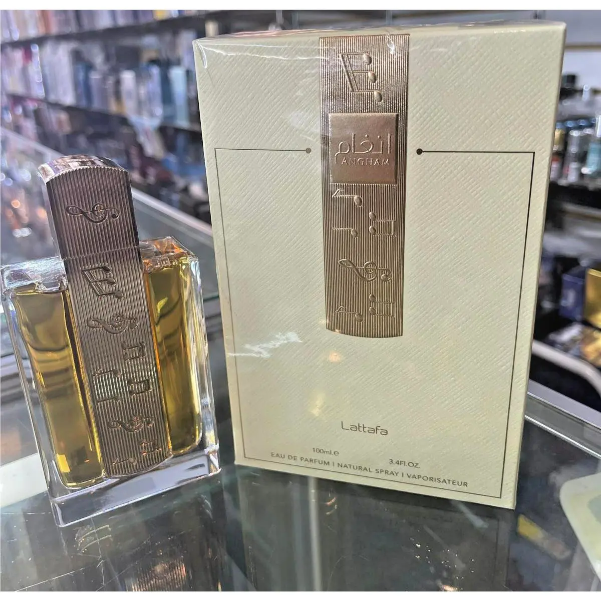 Angham by Lattafa 3.4 oz 100 ml Eau de Parfum Edp For Him / Her Box