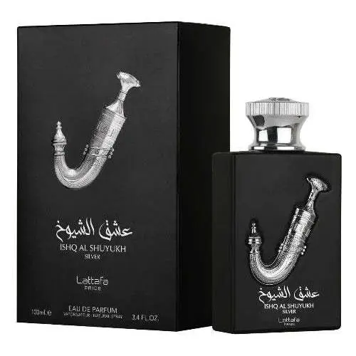 Lattafa Pride Ishq Al Shuyukh Silver by Lattafa Eau De Parfum Spray Unisex 3.4
