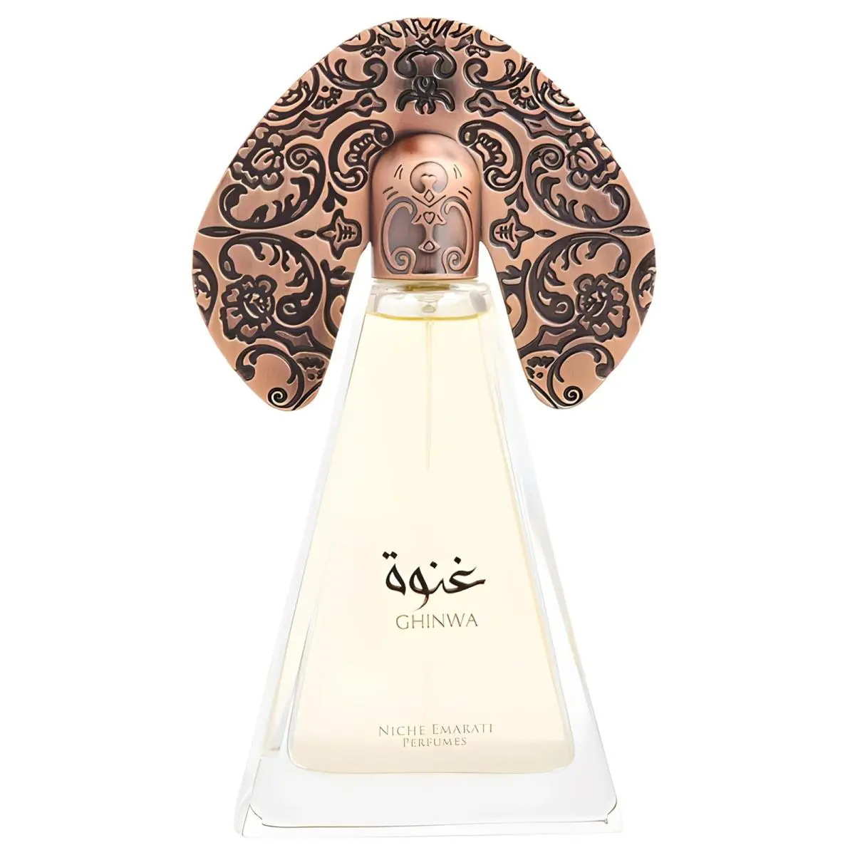 Niche Emarati Ghinwa by Lattafa Eau De Parfum Spray Unisex 3.4 oz For Women