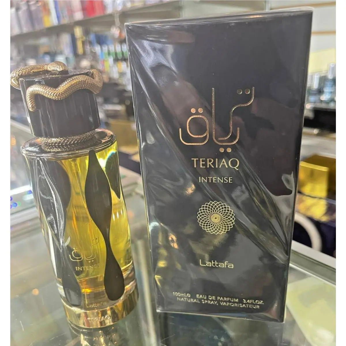 Teriaq Intense by Lattafa 3.4 oz 100 ml Eau de Parfum Edp For Him / Her