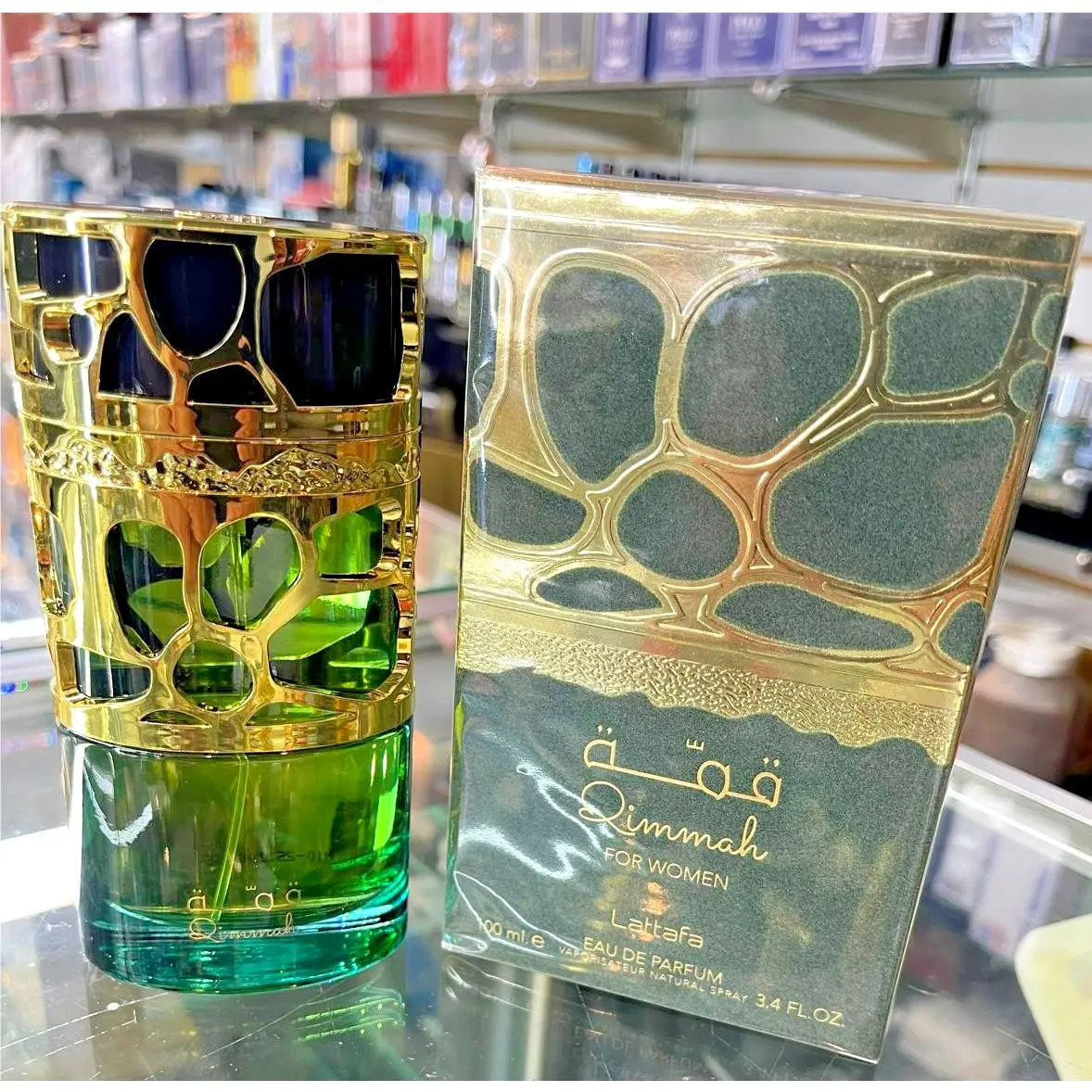 Qimmah For Women by Lattafa 3.4 oz 100 ml Eau de Parfum Edp For Her Box