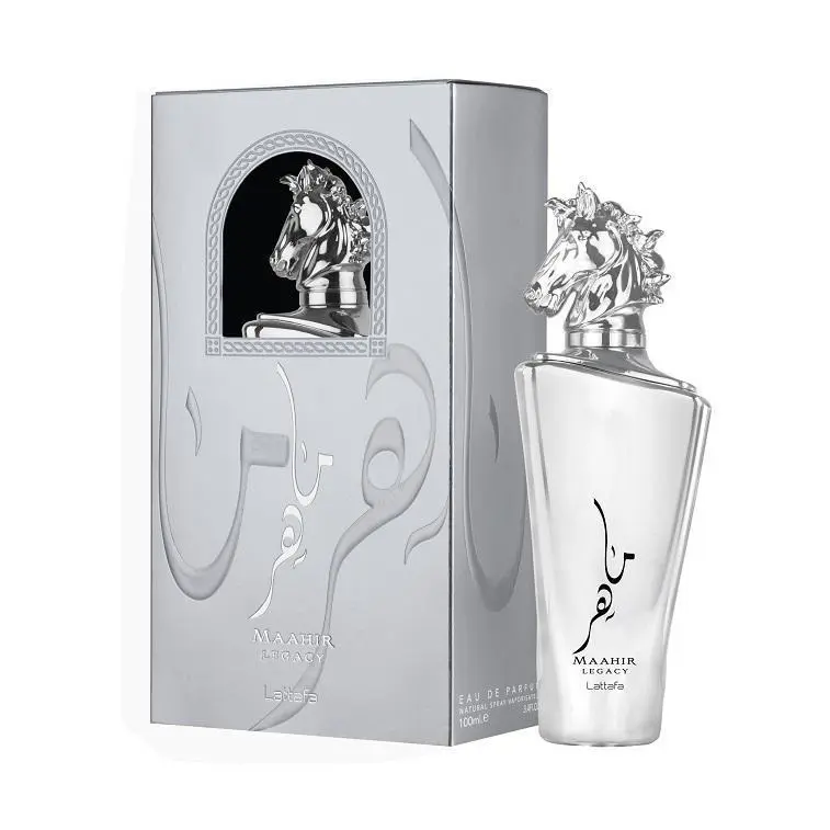 Lattafa Maahir Legacy by Lattafa Eau De Parfum Spray 3.4 oz For Men