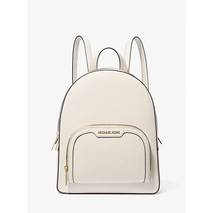Michael Kors Jaycee Convertible Zip Pocket Tote Pebbled Backpack Jaycee Medium