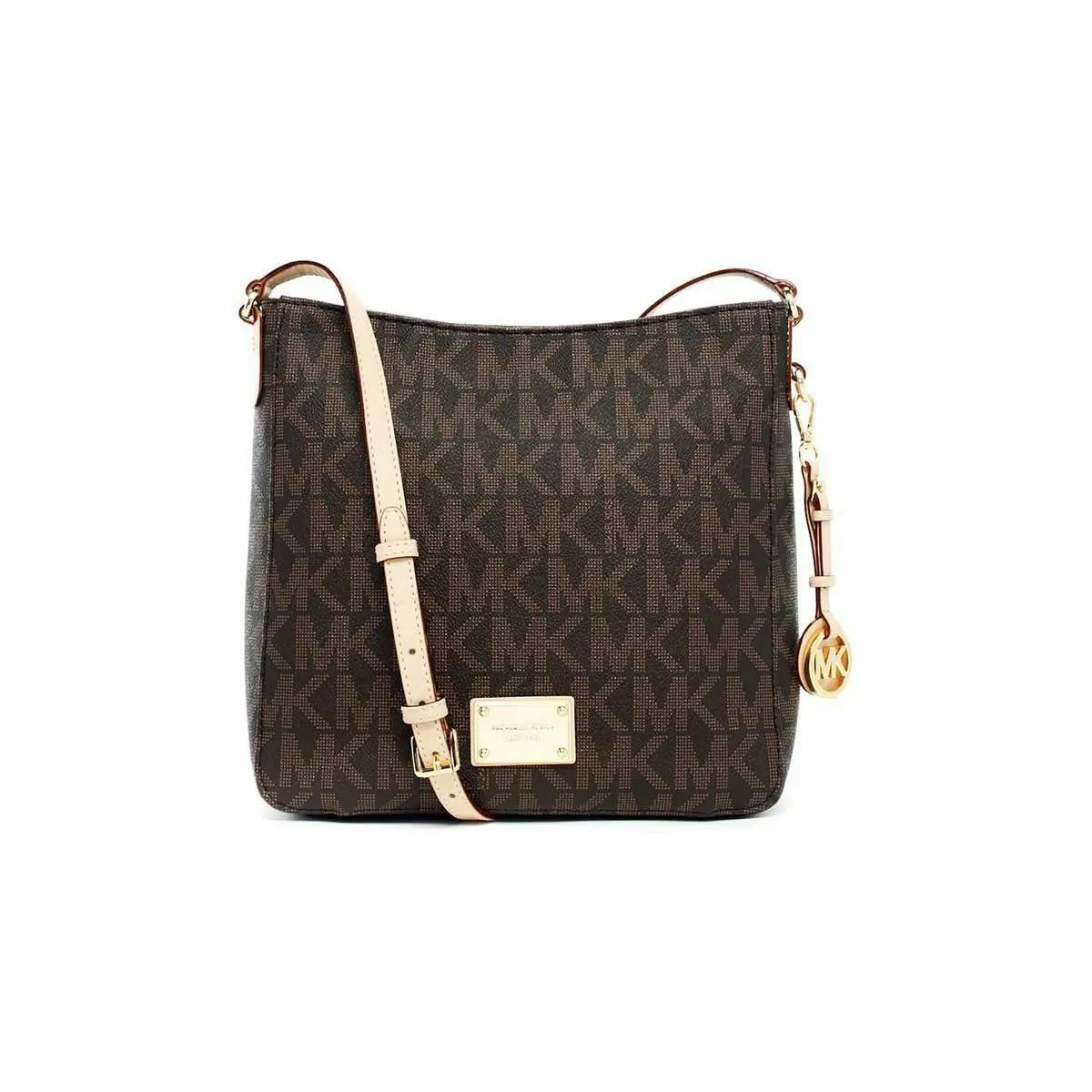 Michael Kors Jet Set Travel Large Messenger Crossbody-brown