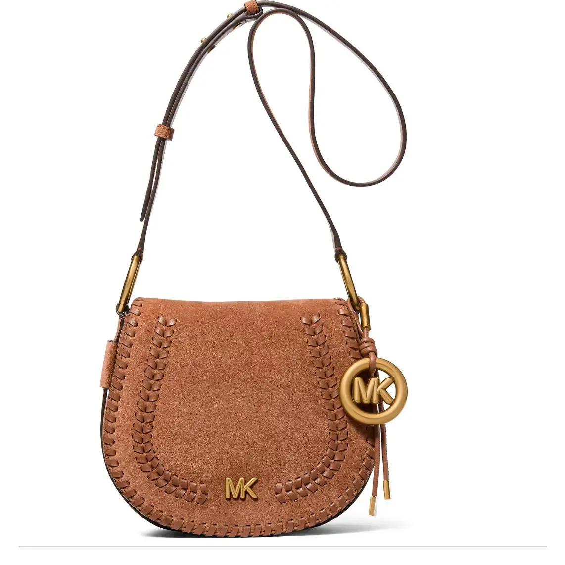 Michael Kors Josie Small Convertible Chain Crossbody Bag Luggage