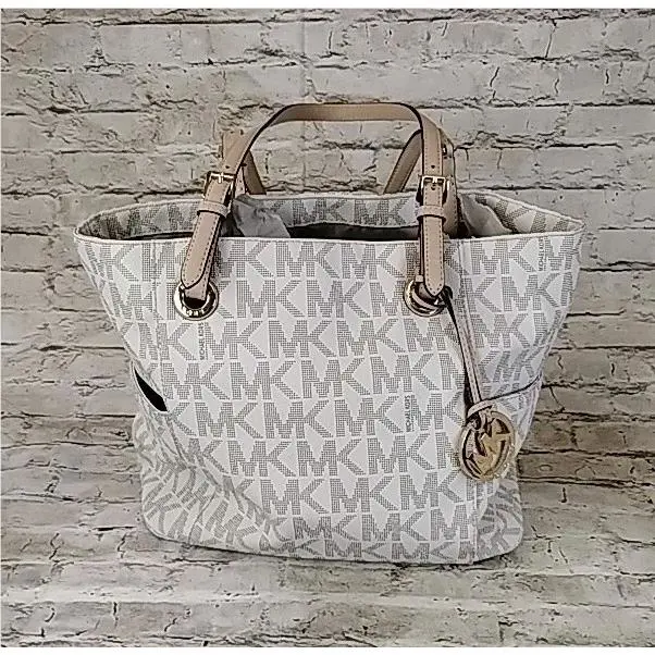 Michael Kors Travel Jet Set Logo Tote Bag