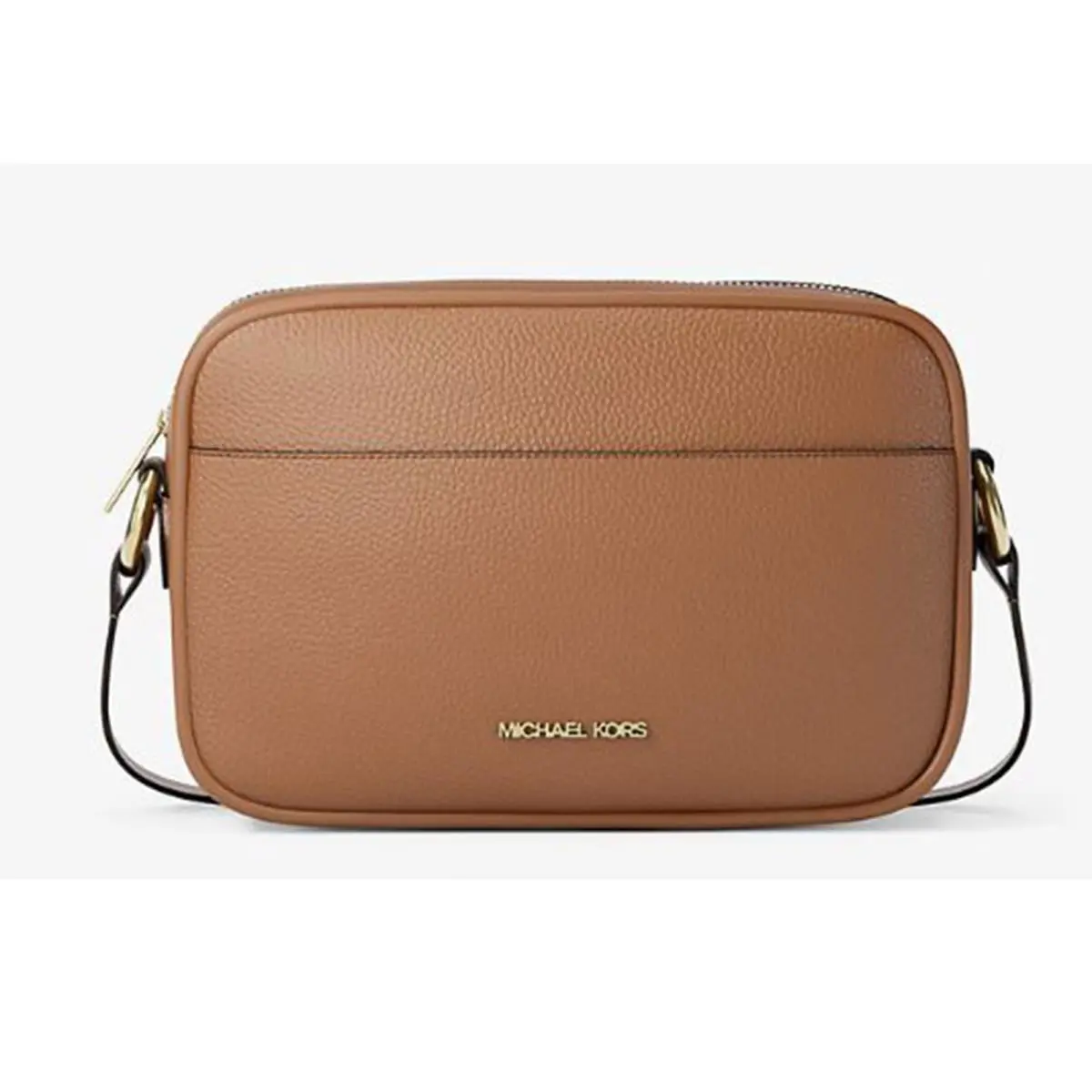 Michael Kors Jet Set Pebbled Leather Camera Crossbody Bag 35R6GTVC7L-230