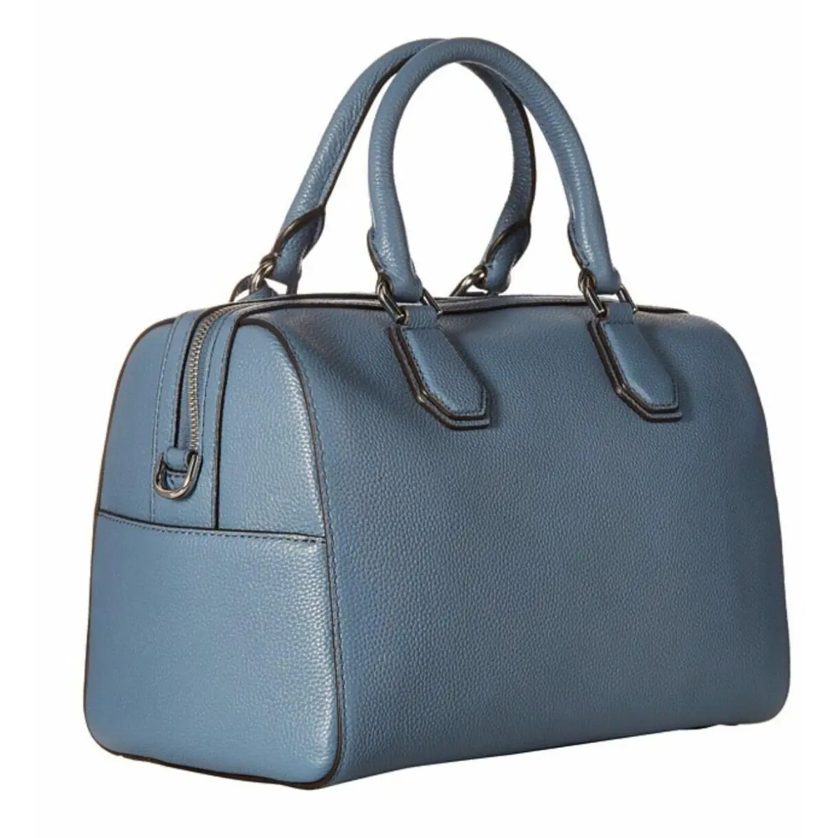 Kors Mercer Medium Leather Duffle Bag Denim