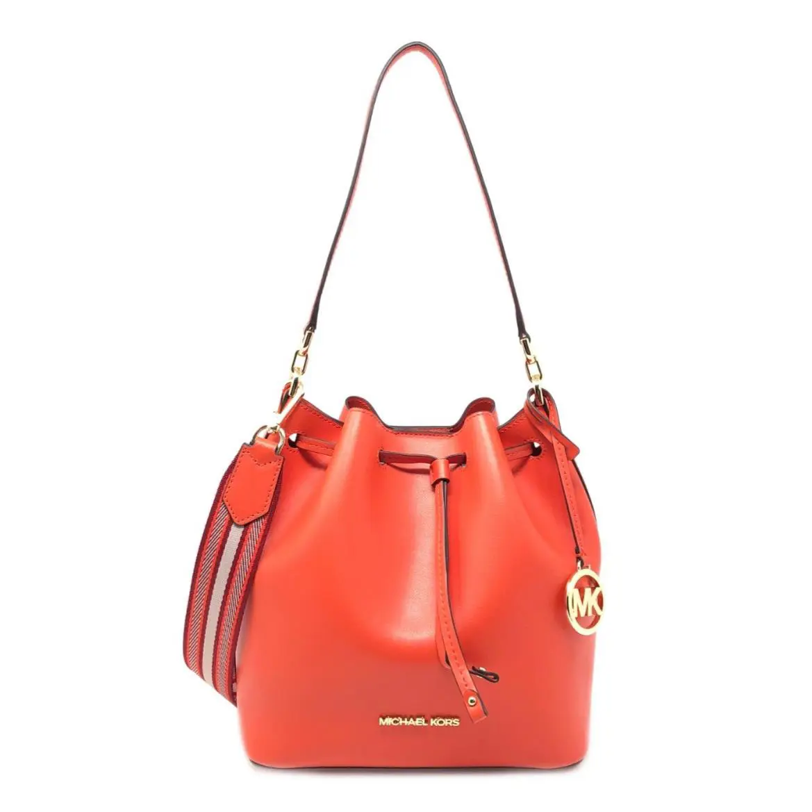 Michael Kors Women`s Eden Medium Bucket Bag Mandarin 35S0GXEM2T