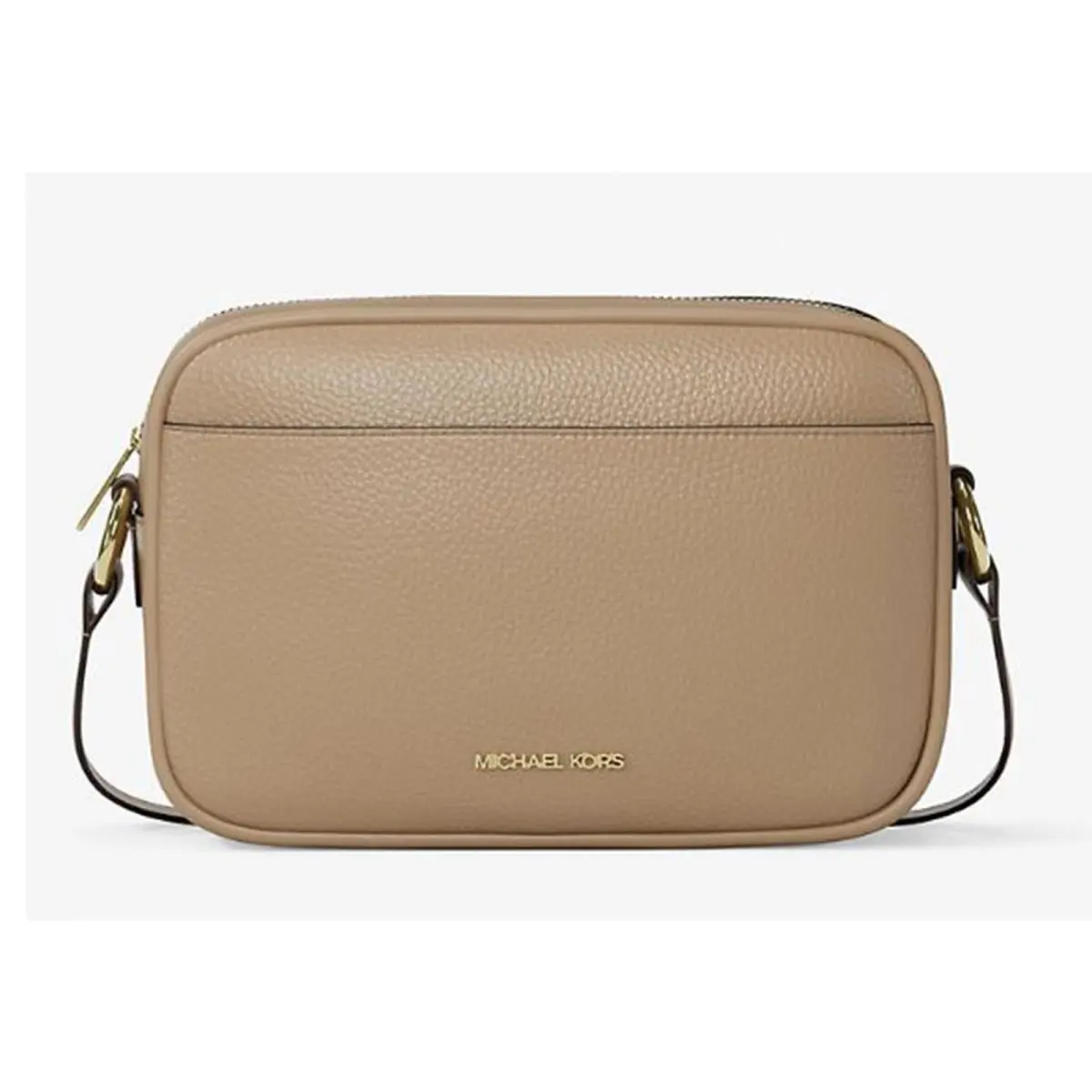 Michael Kors Outlet Jet Set Large Pebbled Leather Camera Crossbody Bag 35R6GTVC7