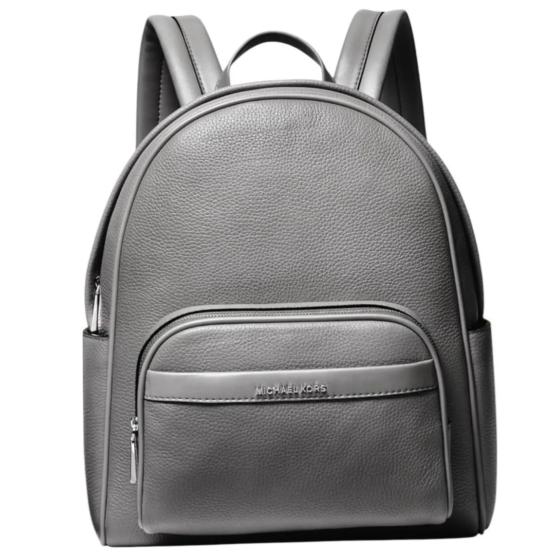 Michael Kors Bex Medium Pebble Grey Leather Backpack