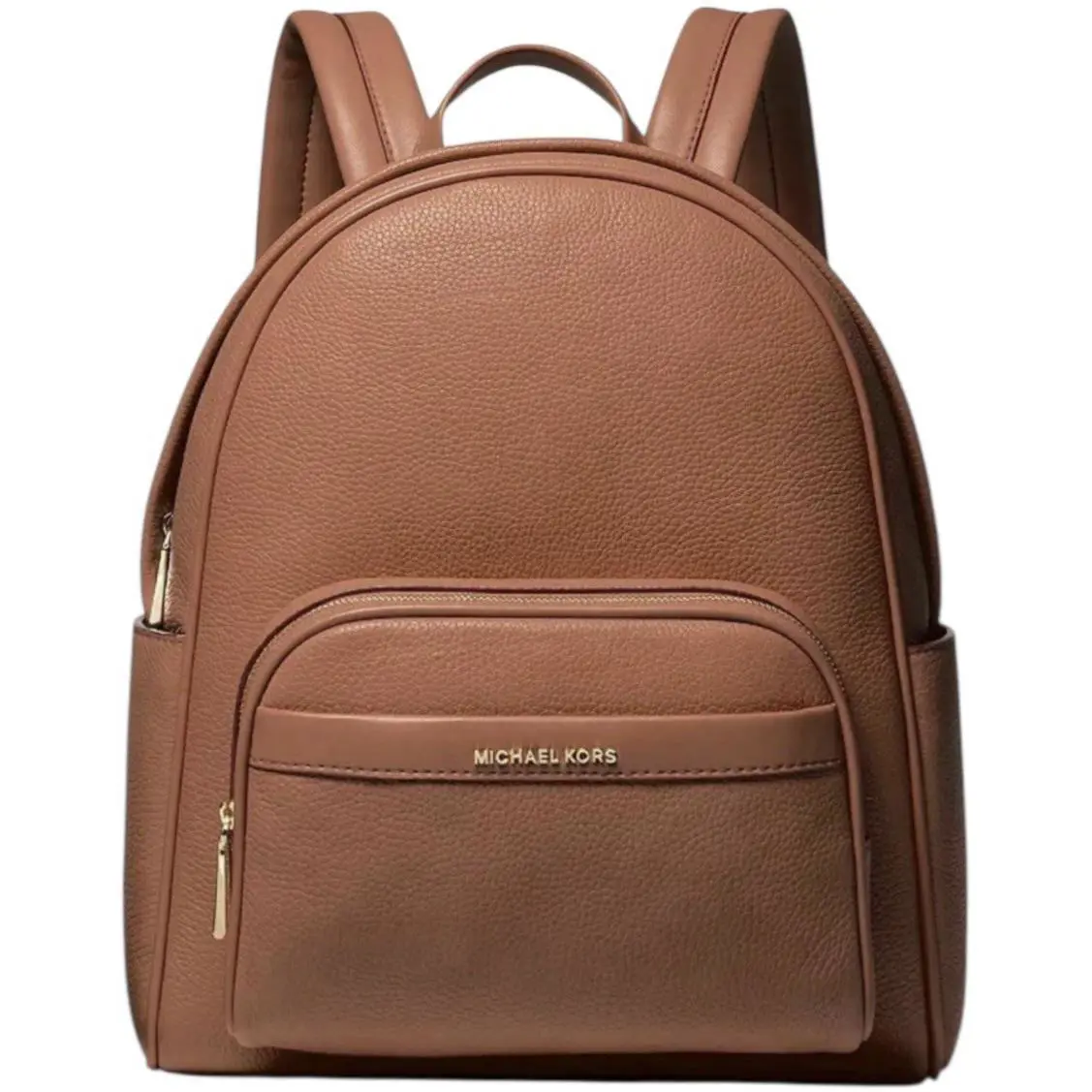 Michael Kors Bex Medium Pebble Leather Brown Backpack Luggage