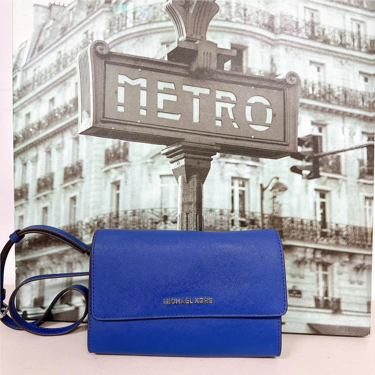 Michael Kors 35S9STVC3L Saffiano Leather 3-in-1 Crossbody