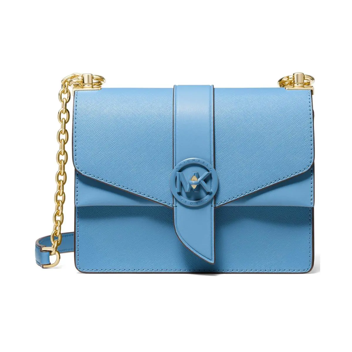 Greenwich Small Leather Crossbody South Pacific 32S1GGRC0U by Michael Kors