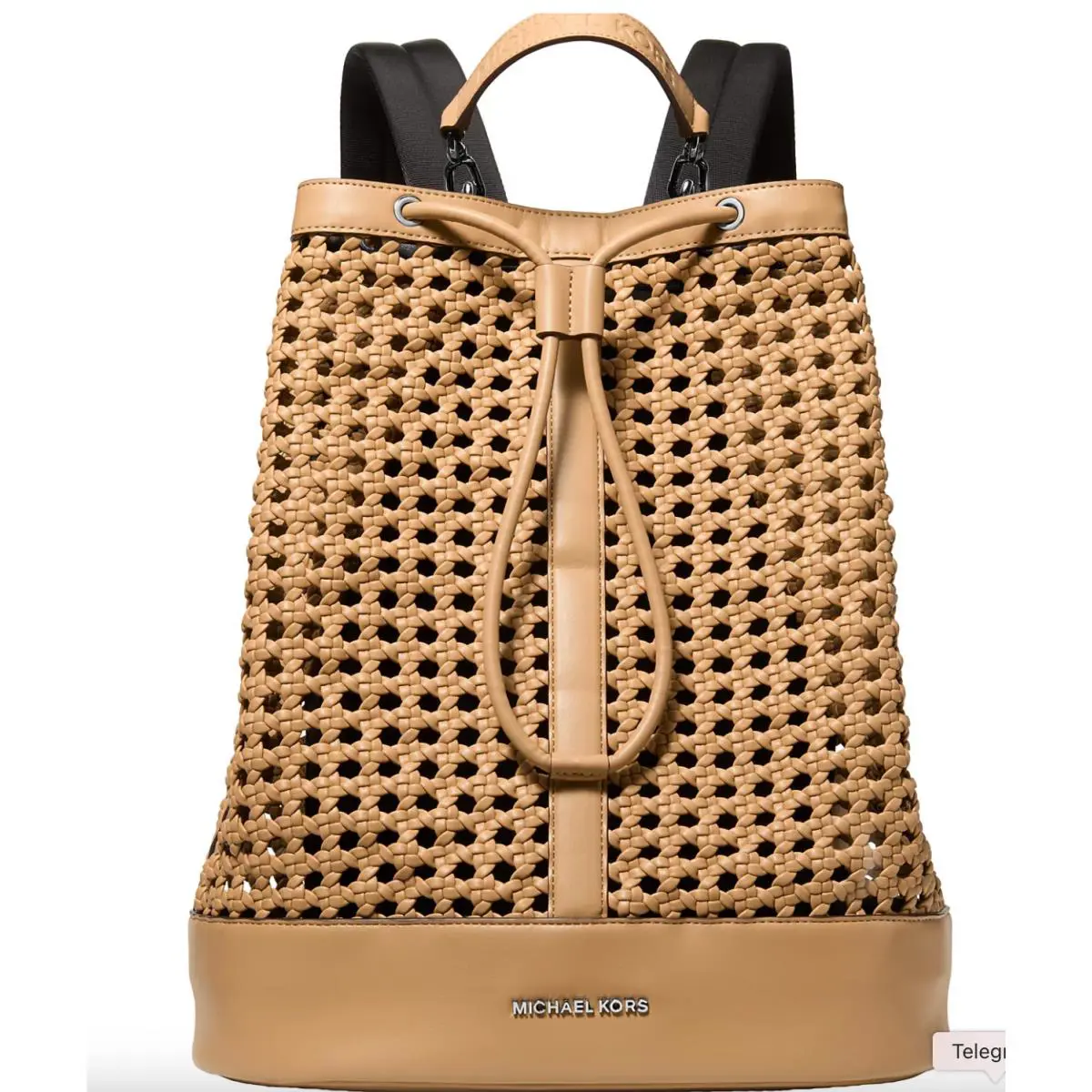 Michael Kors Men`s Harness Rucksack Large Backpack Peanut