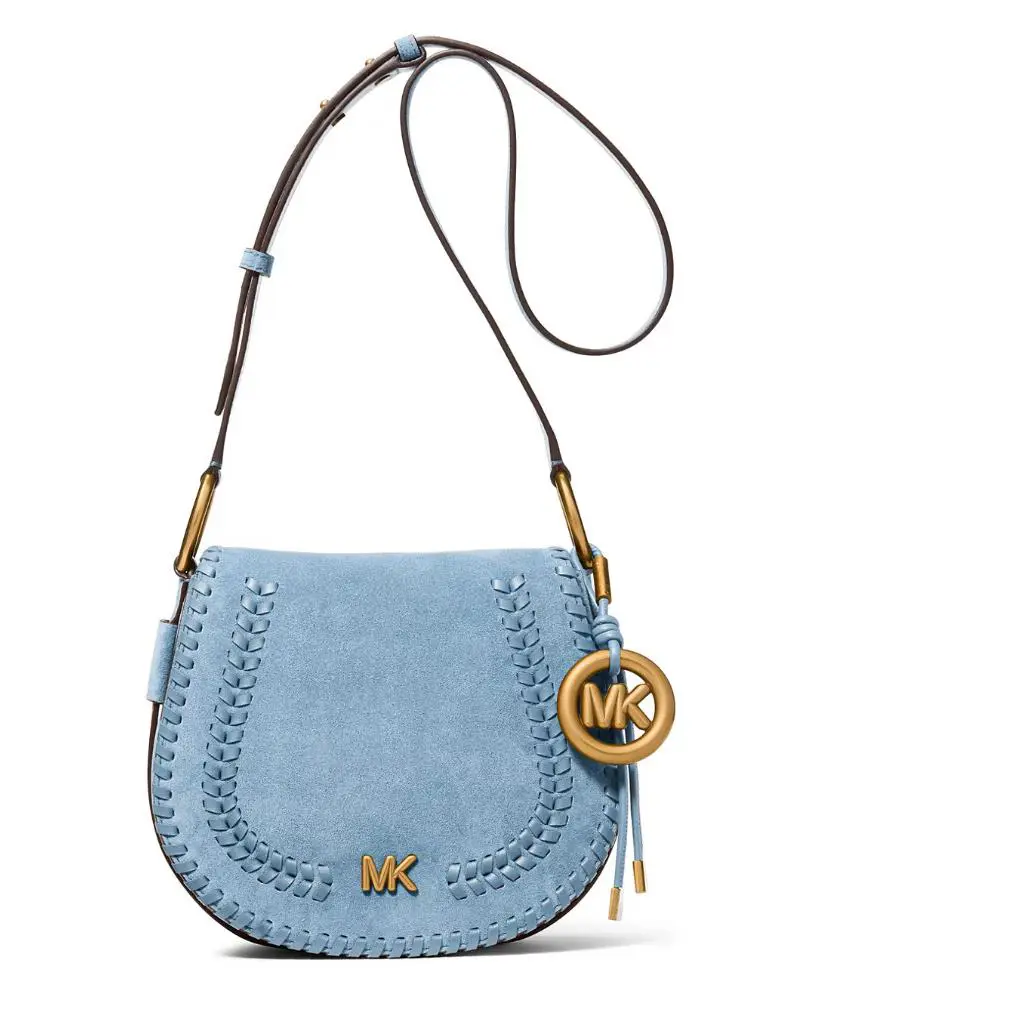 Michael Kors Josie Small Convertible Chain Crossbody Bag Dress Blues