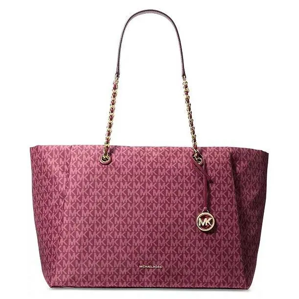 Michael Kors Georgia Signature Mulberry Large Tote Bag