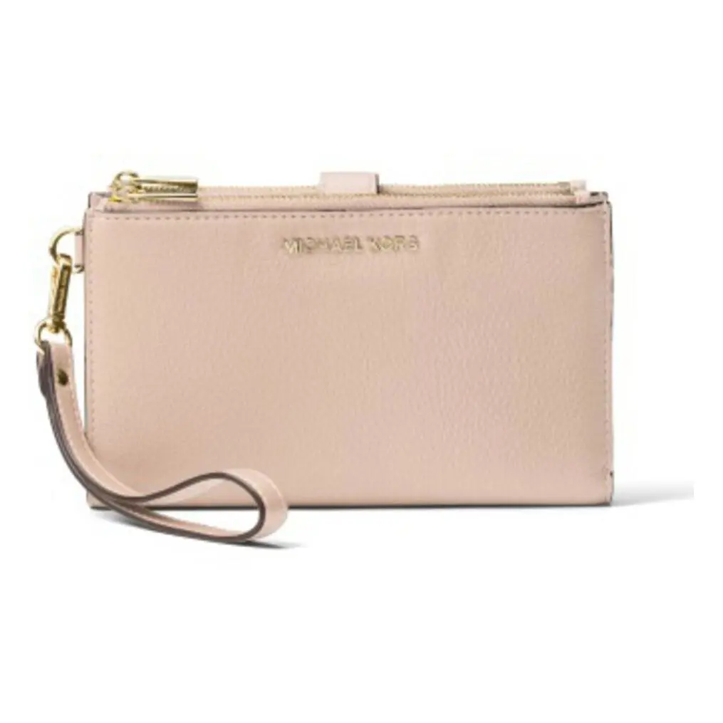 Michael Kors Adele Leather Smartphone Wallet Soft Pink