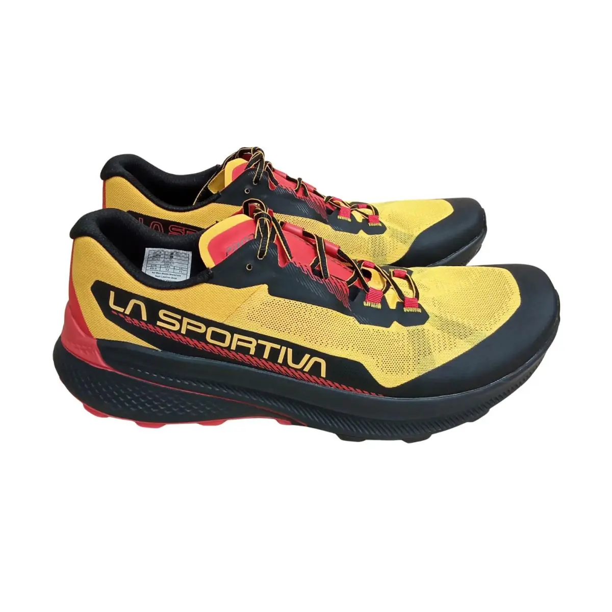 La Sportiva Prodigio Hiking Shoes Yellow/black Men`s Sz 12M
