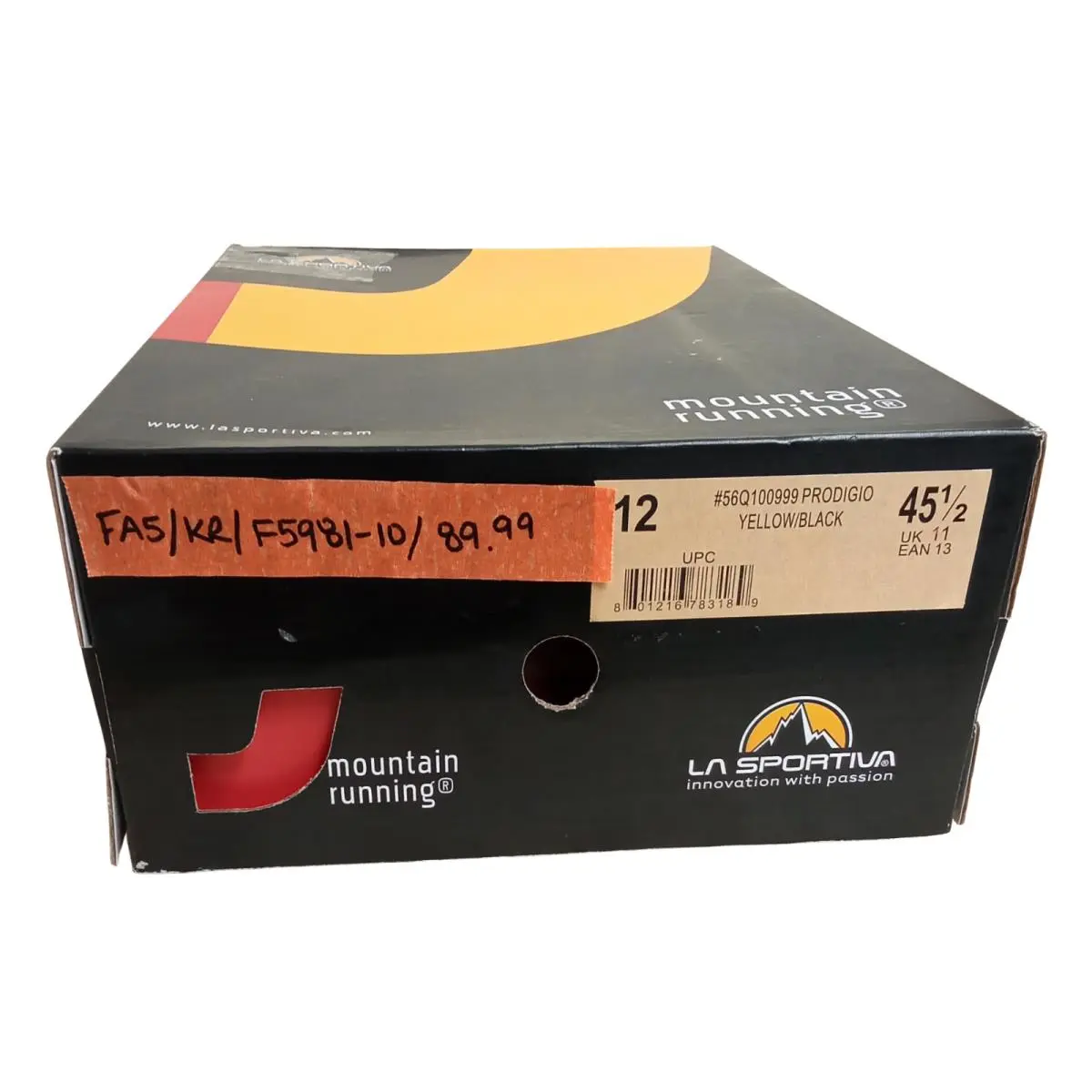 Lasportiva shoes - La Sportiva Prodigio - Prodigio - Yellow/Black 5