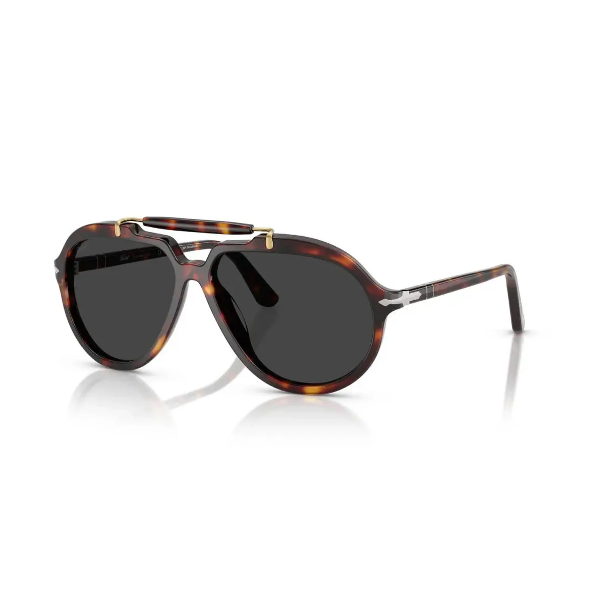 Persol PO 0202S Havana/dark Grey Polarized 24/48 Sunglasses