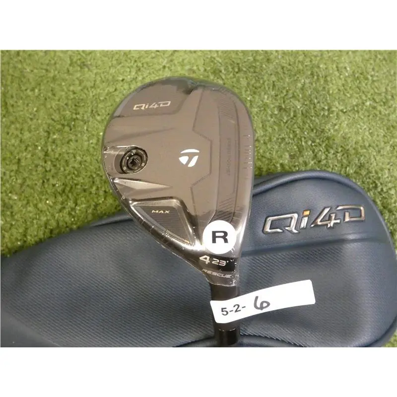 Taylormade 2026 Qi4D Max 23 4 Hybrid Rescue Reax 50 Regular Graphite w HC