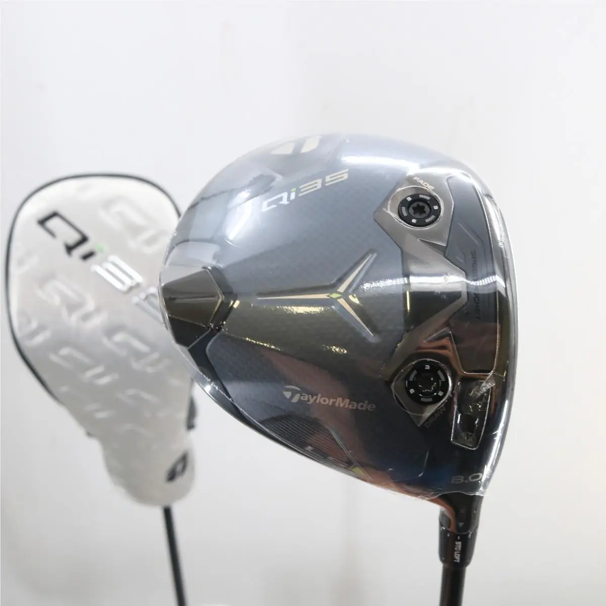 Taylormade Qi35 LS Matte Chromium Driver 8.0 Deg Blue Tensei Stiff RH S-160573