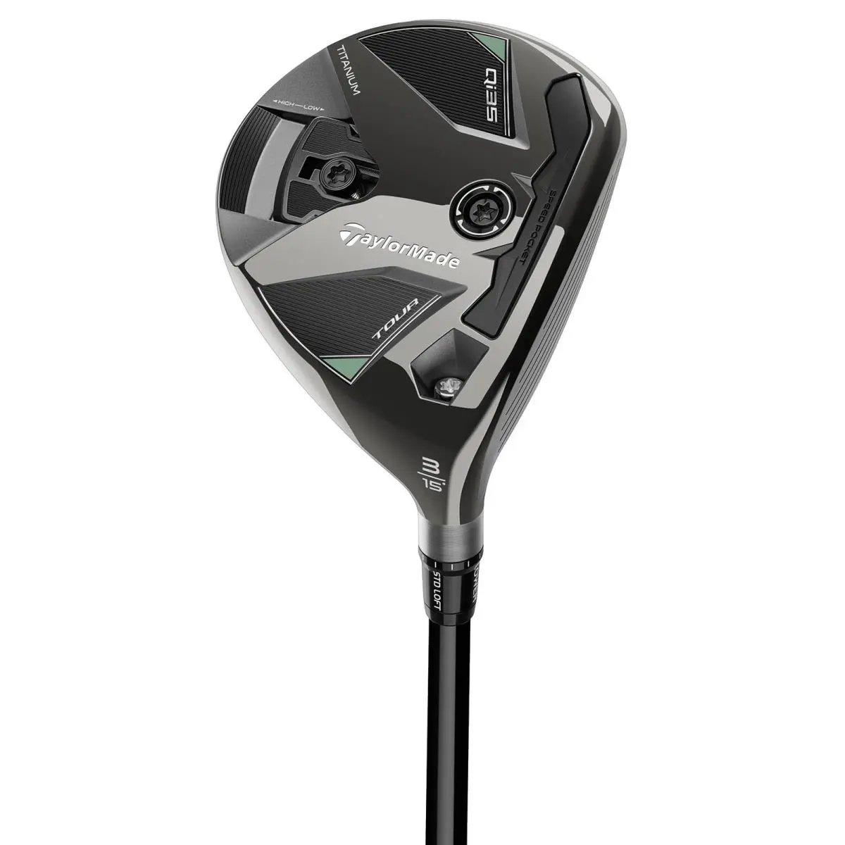 Taylormade Qi35 Tour 15 3 Wood Stf Mitsubishi Kai`li Blue Darkwave 75