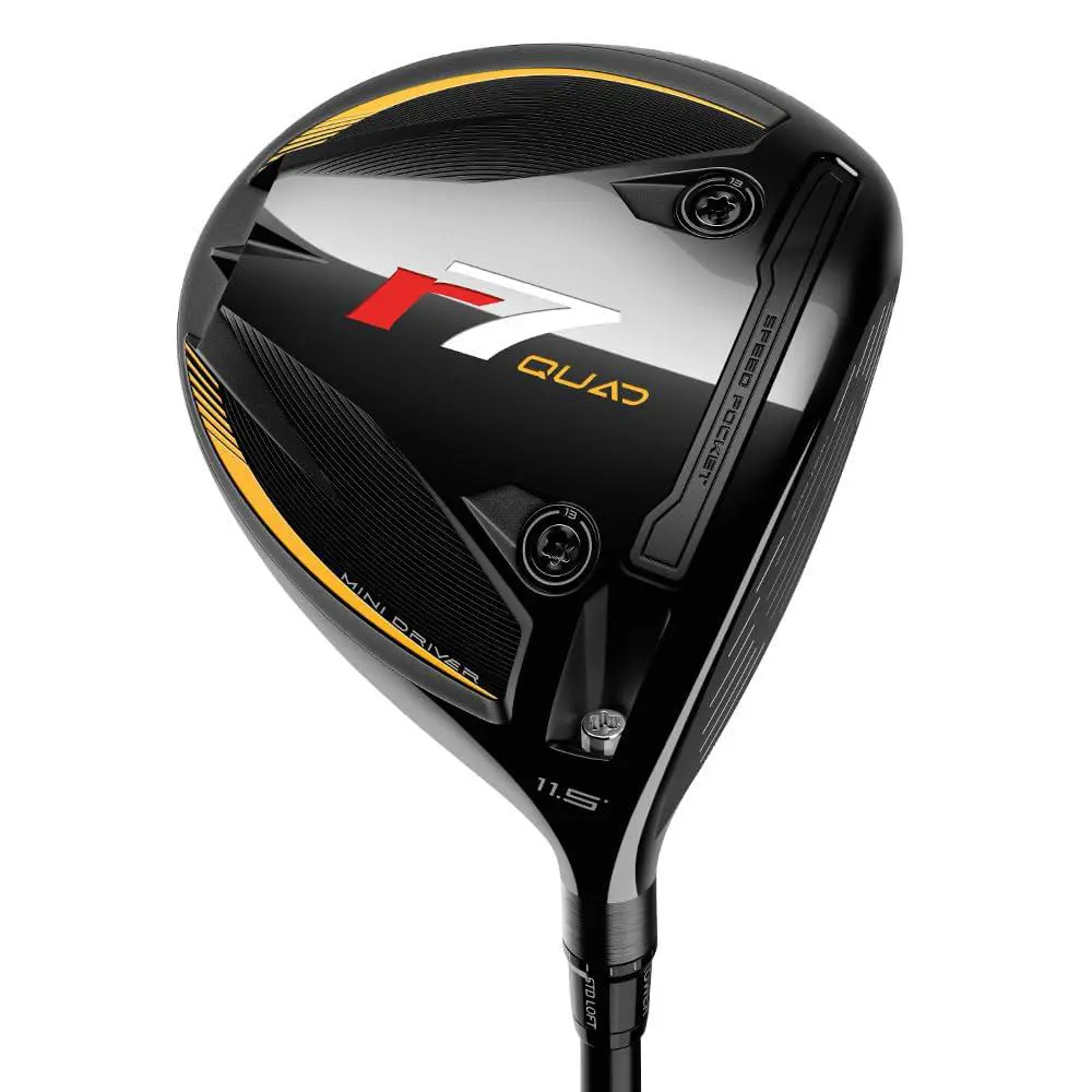 Taylormade r7 Quad Mini 11.5 Driver Extra Stiff Fujikura Speeder MD 6