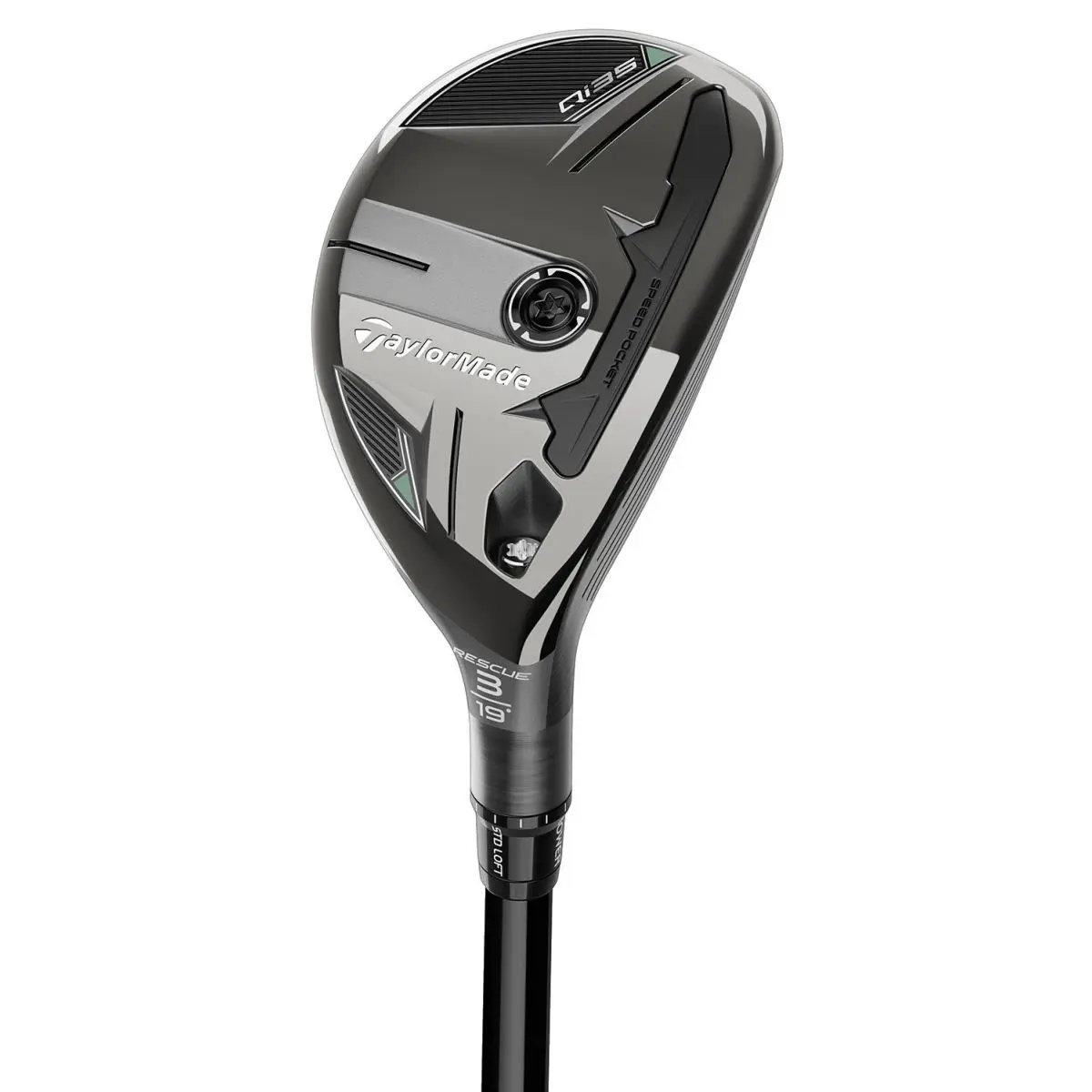 Left Hand Taylormade Qi35 Rescue 22 4H Hybrid Reg Fujikura Ventus HB Blue 6