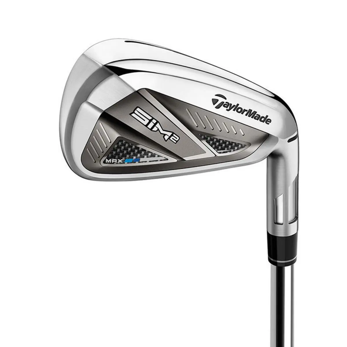 LH Taylormade Sim2 Max Single 6 Iron Steel Kbs Max MT 85 Regular Flex