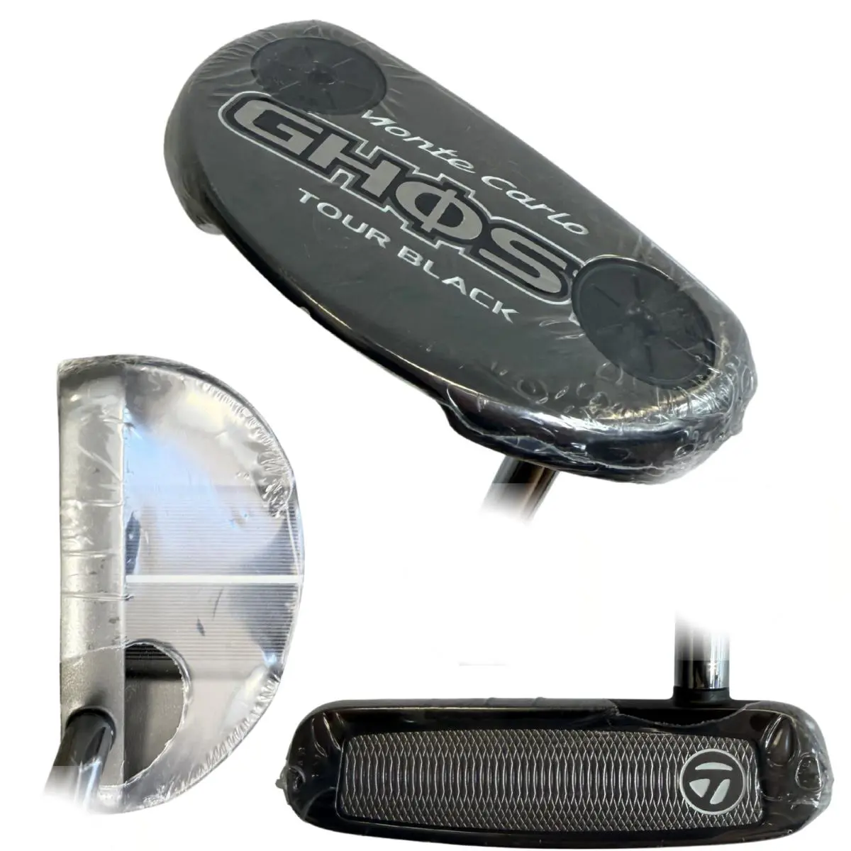 Taylormade Tour Issued Monte Carlo Ghost Tour Black Putter Single Bend 35