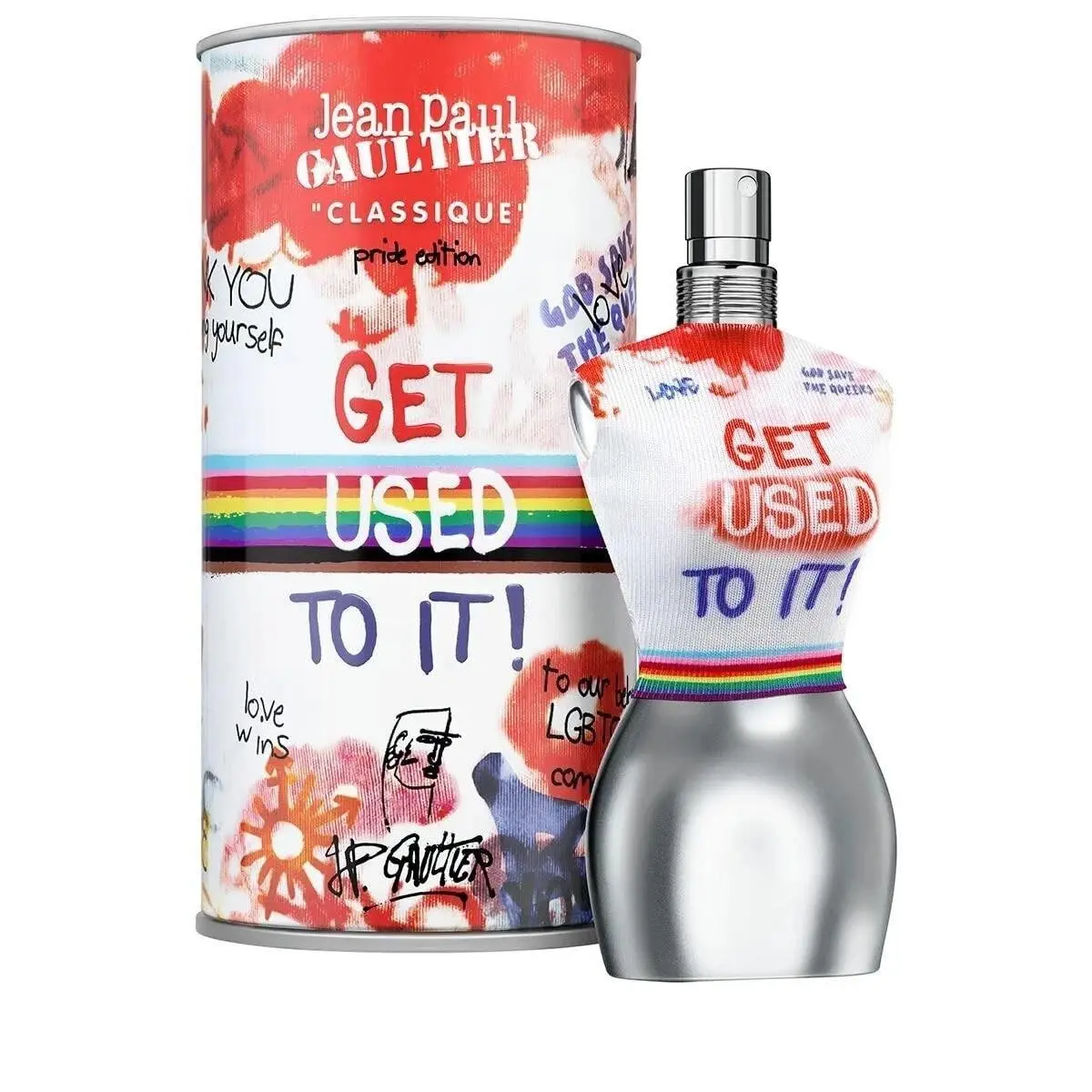 Pride Edition 2023-JEAN Paul GAULTIER-UNISEX-EDT-SPR-3.4OZ-100ML-AUTHENT-FRANCE