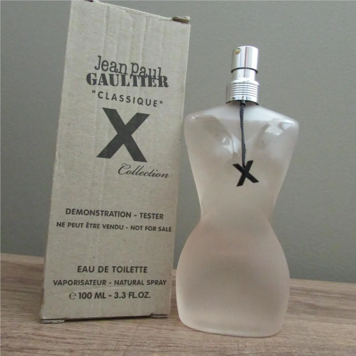 Vintage Jean Paul Gaultier Classique X Collection Tester 3.3 oz / 100 ml Edt