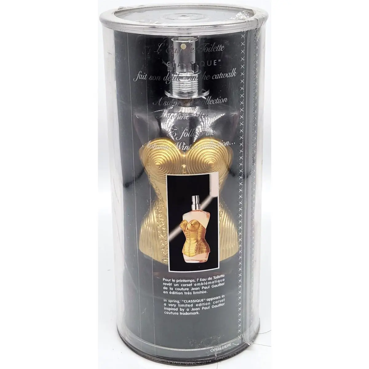 Jean Paul Gaultier Classique Corset Rock Star Women Eau de Toilette Spray 3.3 fl