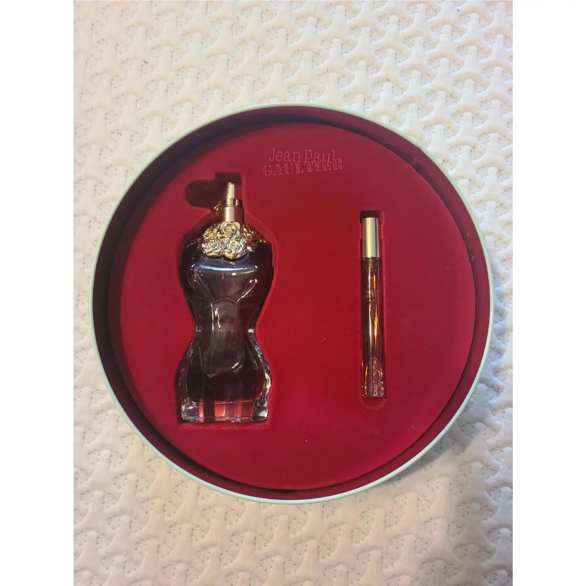 Jean Paul Gaultier LA Belle Eau De Parfum Gift Set 2 Pc 3.4oz .34oz Spray