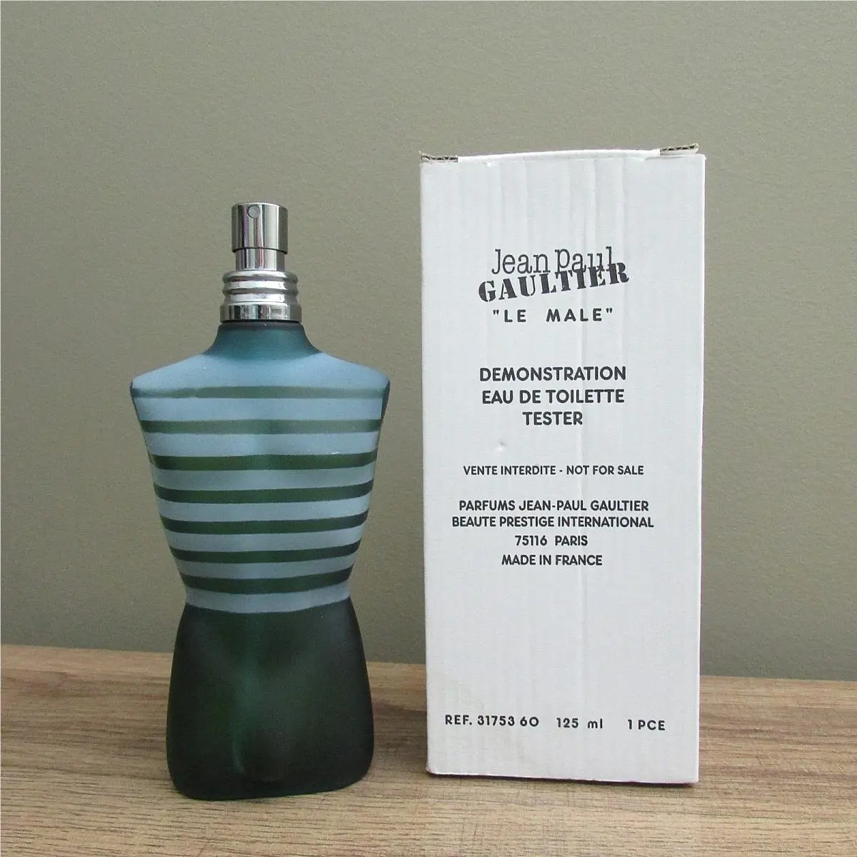 Vintage Jean Paul Gaultier Le Male 125ml 4.2oz Edt Tester Lsg55