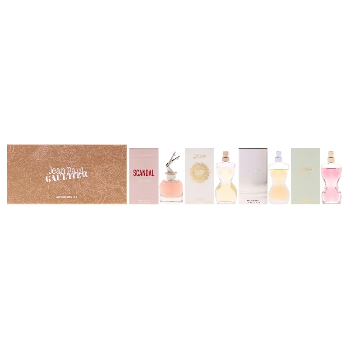 Miniatures Set by Jean Paul Gaultier -4 Pc Mini Gift Set
