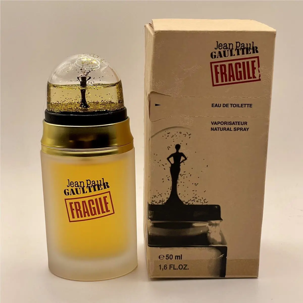 Fragile Jean Paul Gaultier Edt For Women Spray 1.6 oz 50 ml Rare
