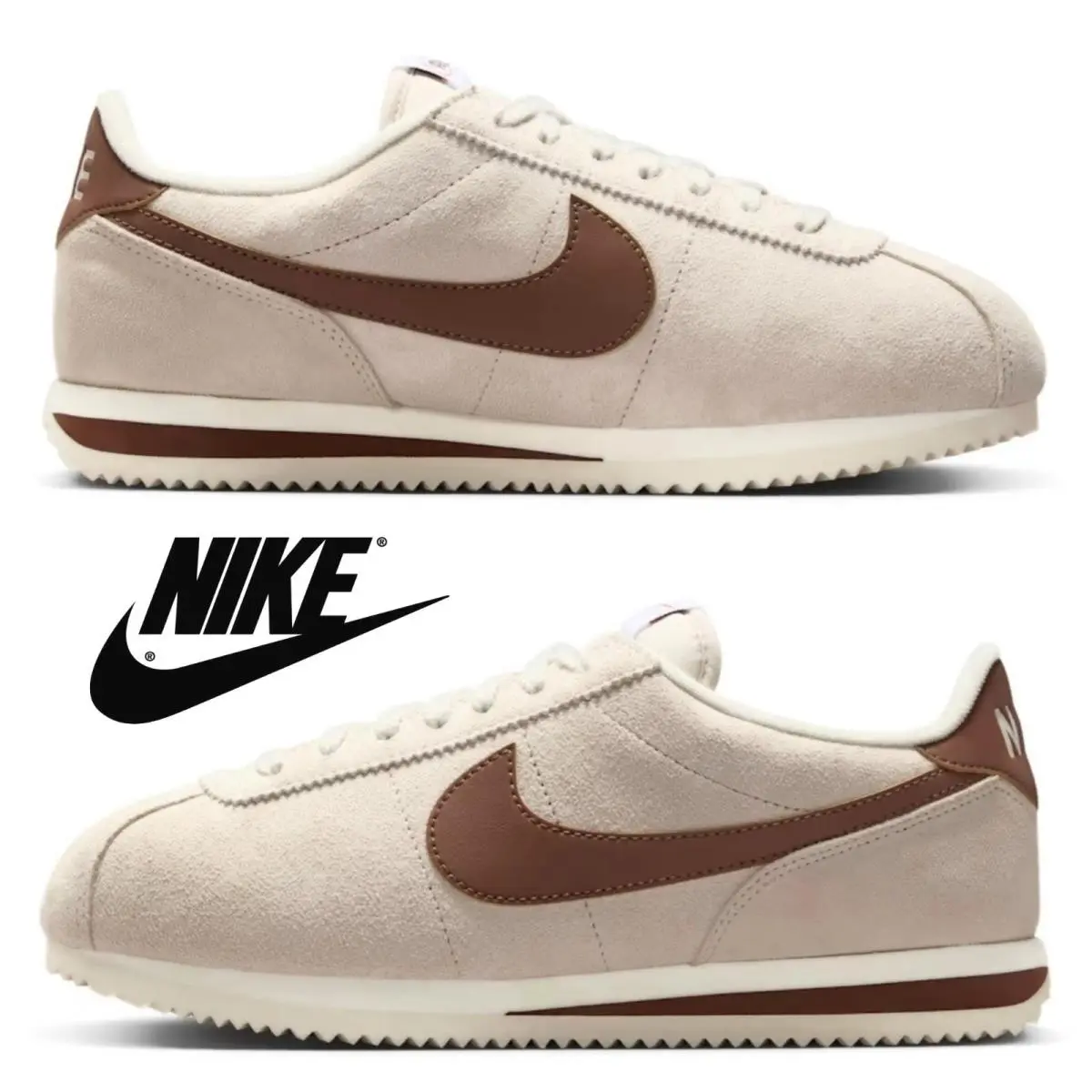 Nike shoes - Nike - Brown, Manufacturer: Light Orewood Brown/Sail/Fauna Brown 26