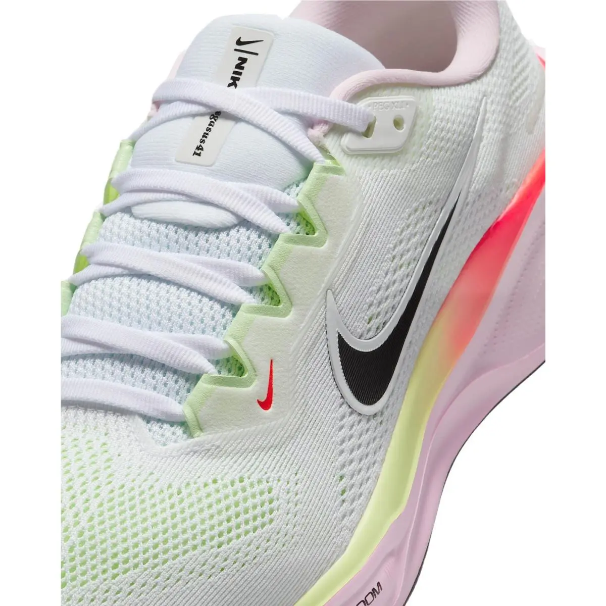 Nike shoes - Nike Air Zoom Pegasus 41 - IB4377-100 - White/Pink Foam/Bright Crimson/Black 19