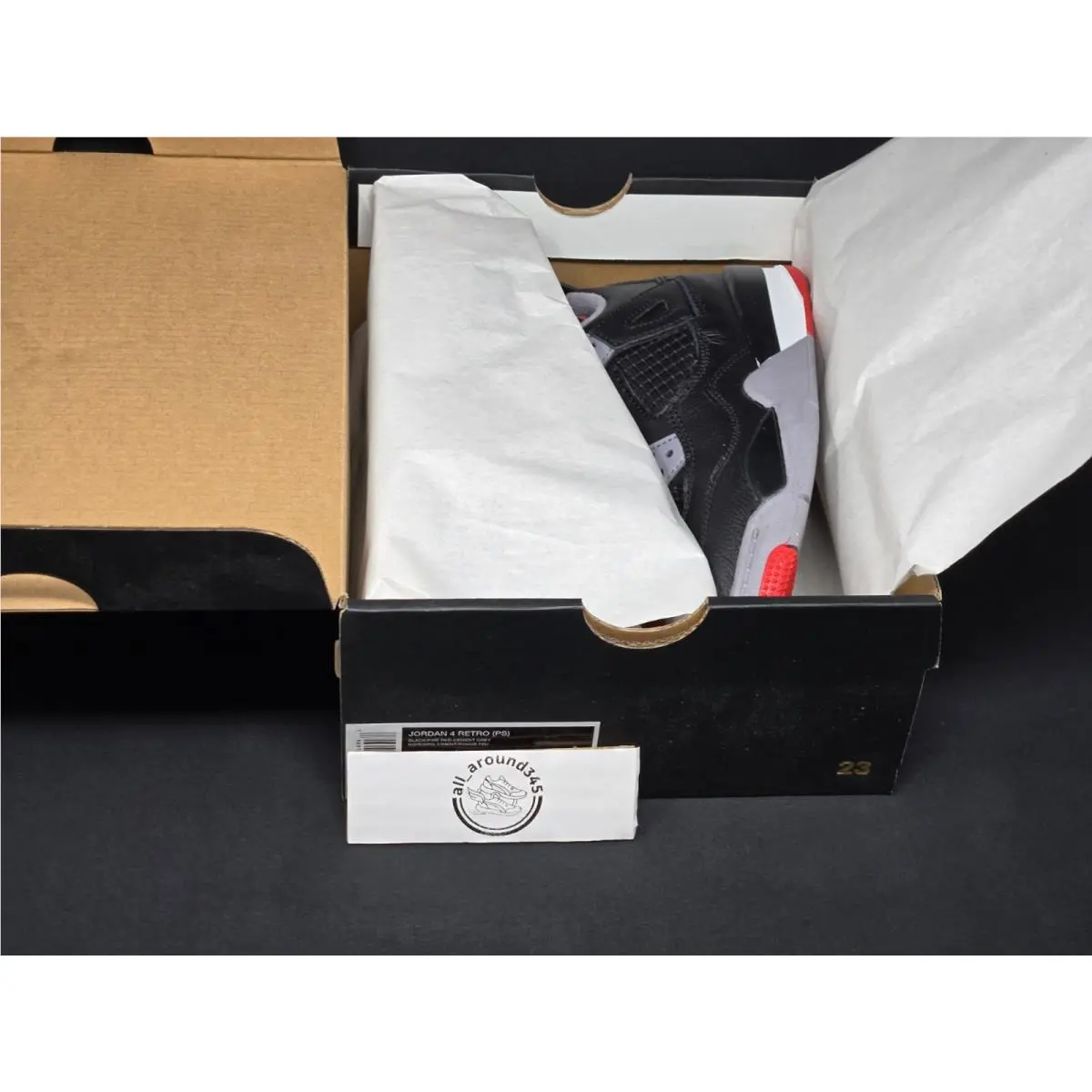 Nike shoes - Jordan 4 Retro - Retro - BQ7669 006 - Black 16