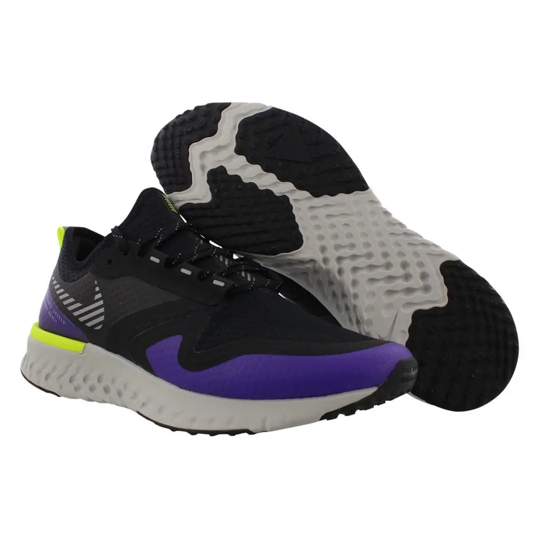 Nike shoes - Black/Metallic Silver/Purple, Main: Black 4