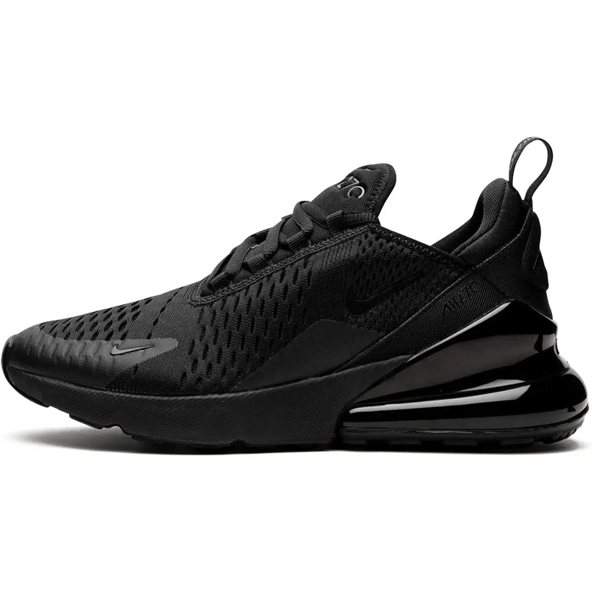 Big Kid`s Nike Air Max 270 Black/black BQ5776 001 - 6.5